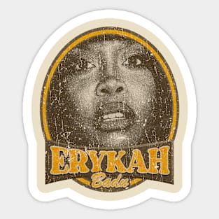 ERYKAH BADU SOUL 2 Sticker